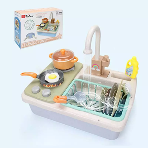 اسباب بازی سینک ظرفشویی کودک همراه با اجاق گاز FIVESTAR TOYS LERNING FUN_اسباب بازی